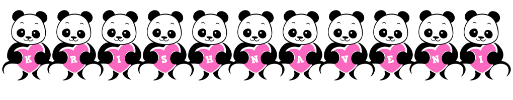 Krishnaveni love-panda logo