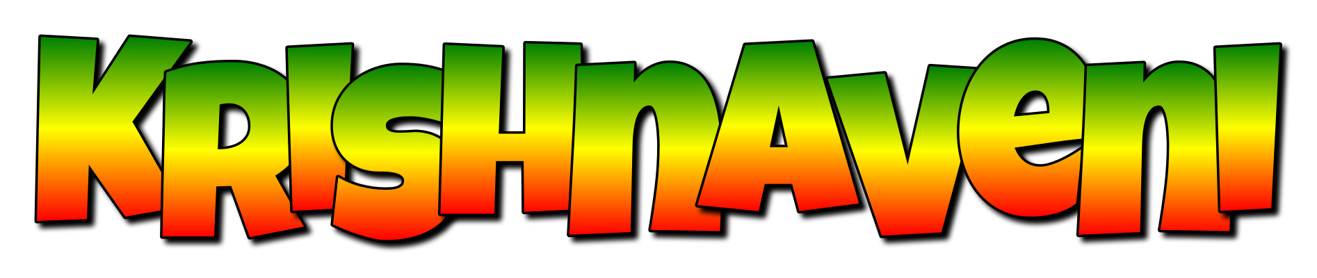Krishnaveni mango logo