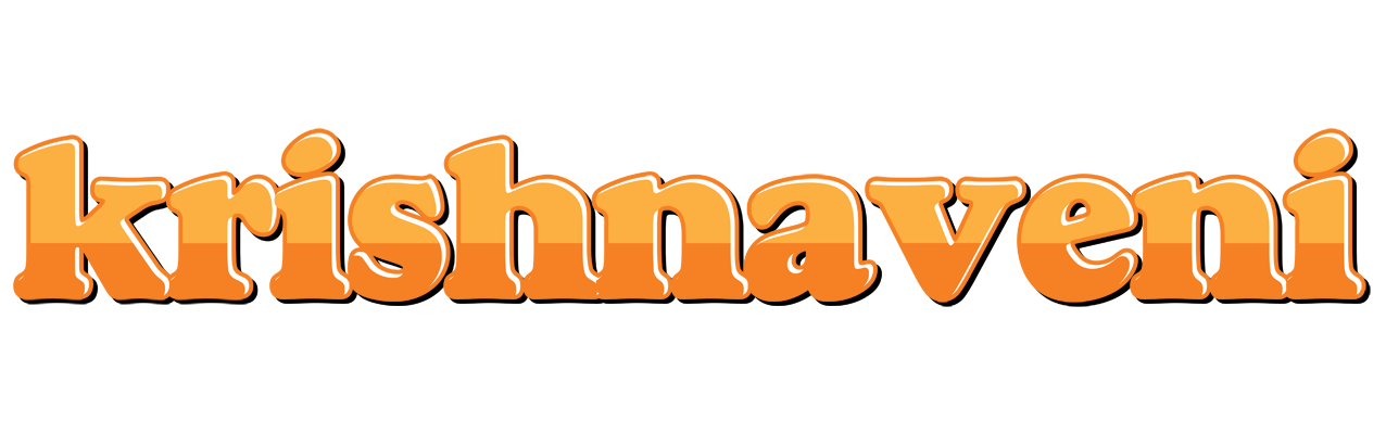 Krishnaveni orange logo