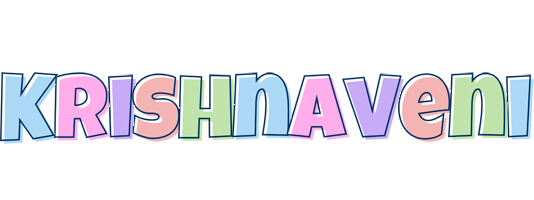 Krishnaveni pastel logo