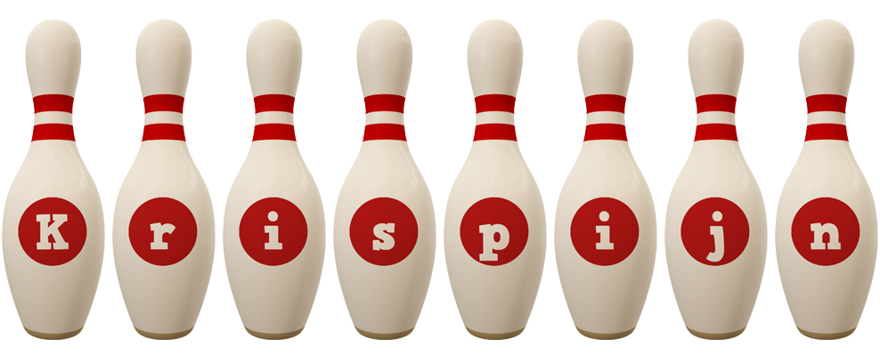 Krispijn bowling-pin logo