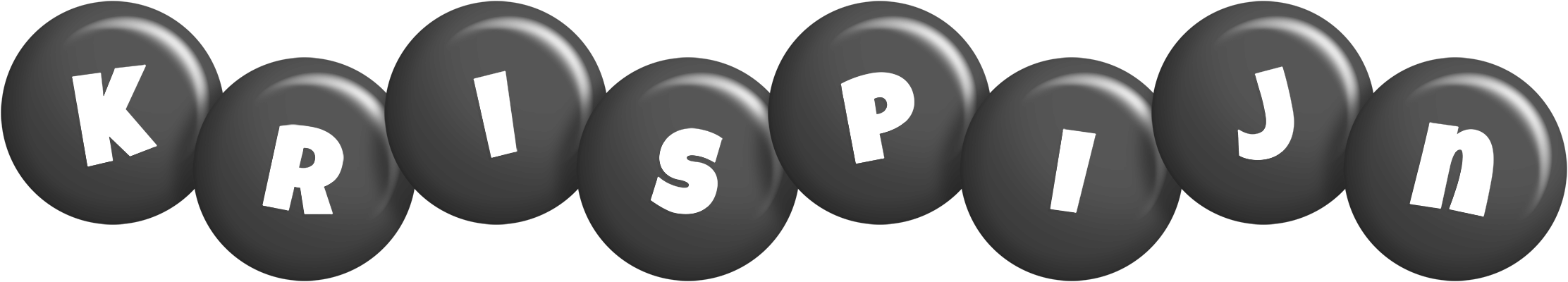 Krispijn candy-black logo