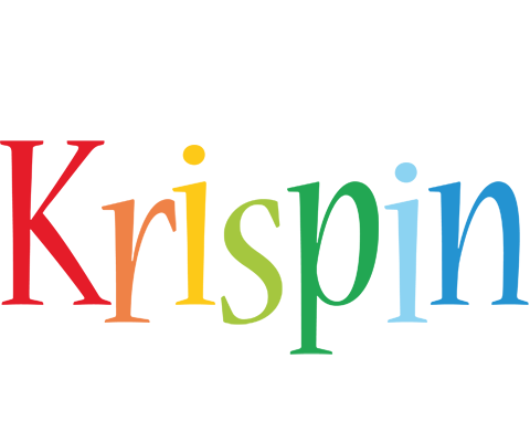 Krispin birthday logo