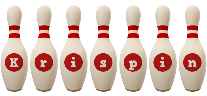 Krispin bowling-pin logo