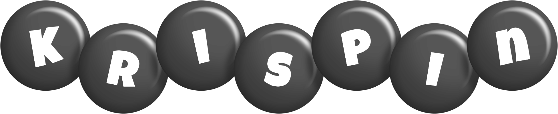 Krispin candy-black logo