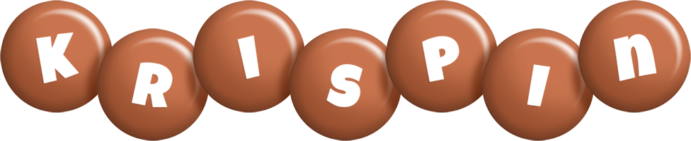 Krispin candy-brown logo