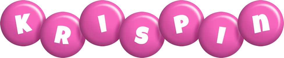 Krispin candy-pink logo