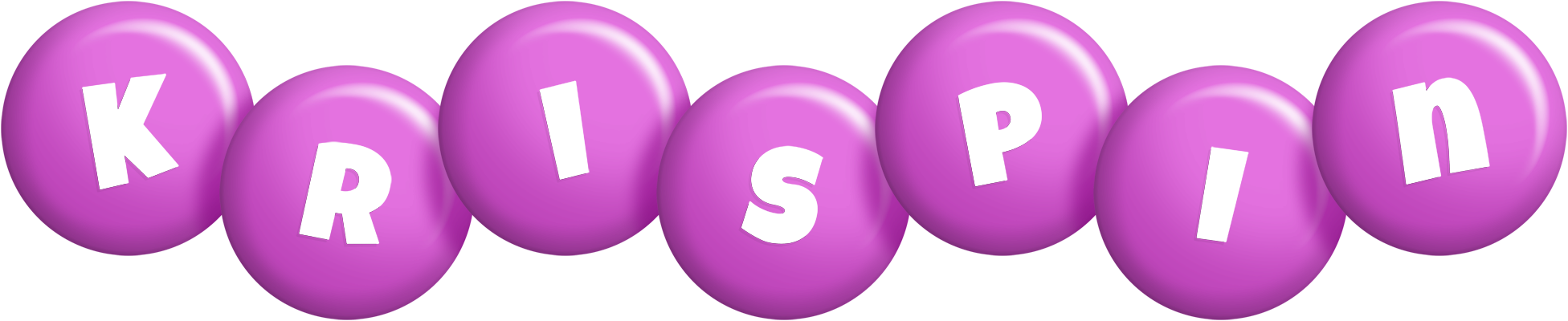 Krispin candy-purple logo