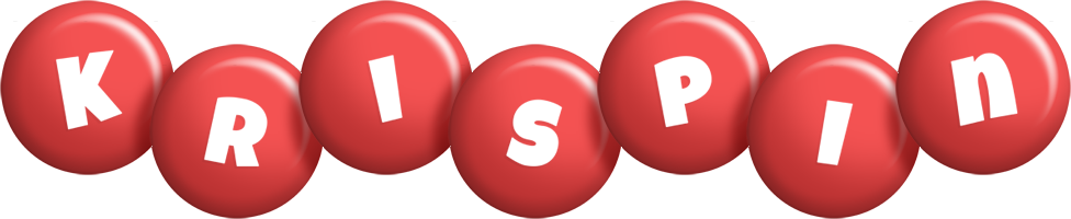 Krispin candy-red logo