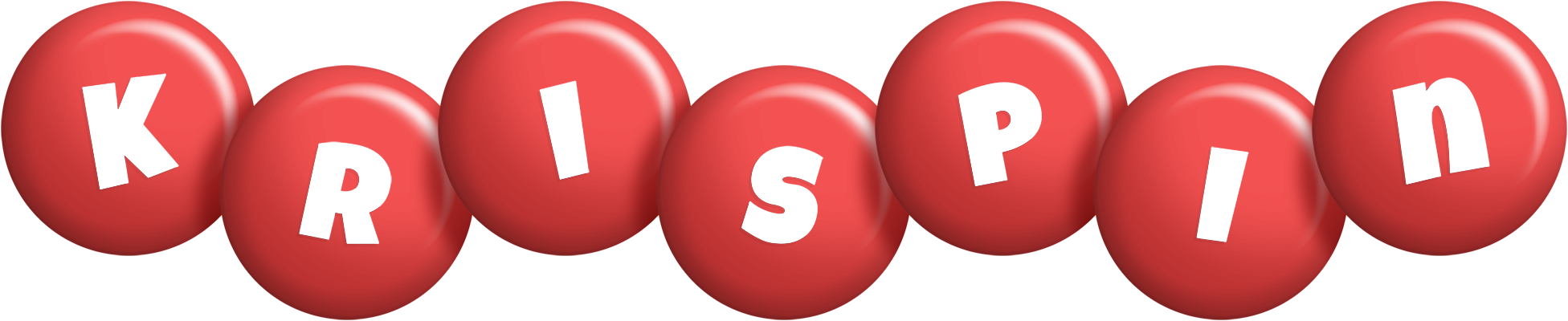 Krispin candy-red logo