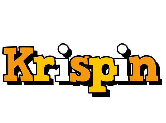 Krispin cartoon logo