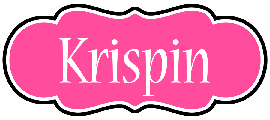 Krispin invitation logo
