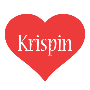 Krispin love logo