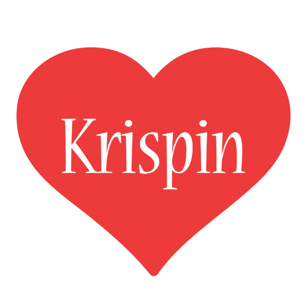Krispin love logo