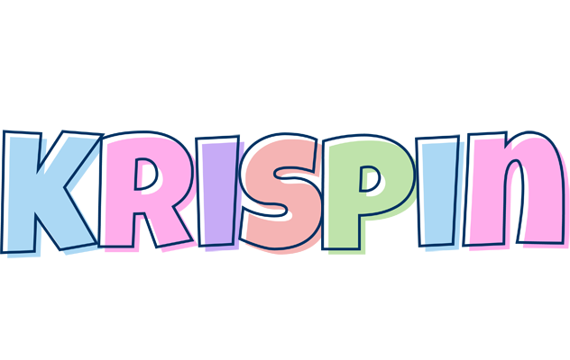 Krispin pastel logo