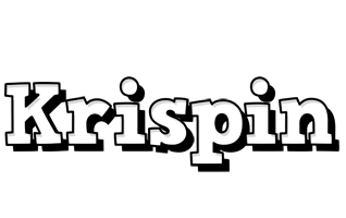 Krispin snowing logo