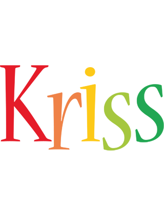 Kriss birthday logo