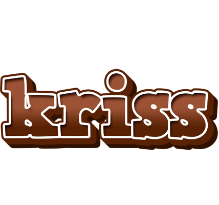 Kriss brownie logo
