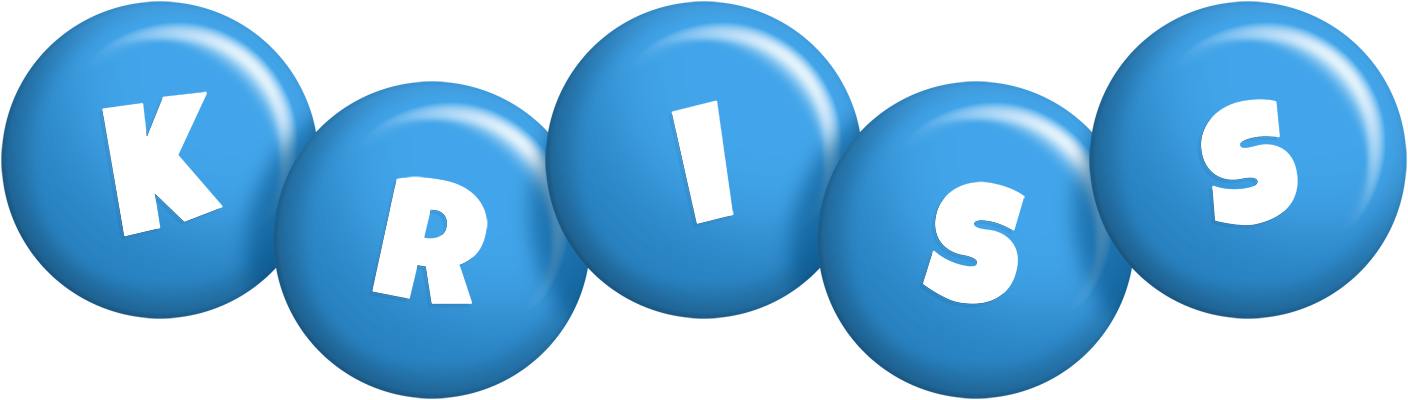 Kriss candy-blue logo
