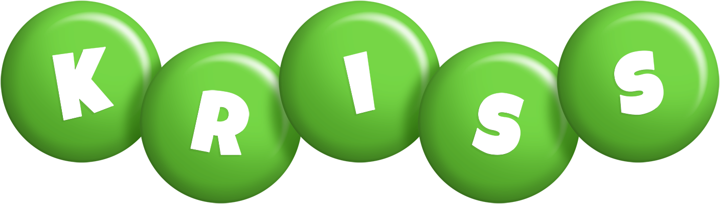 Kriss candy-green logo