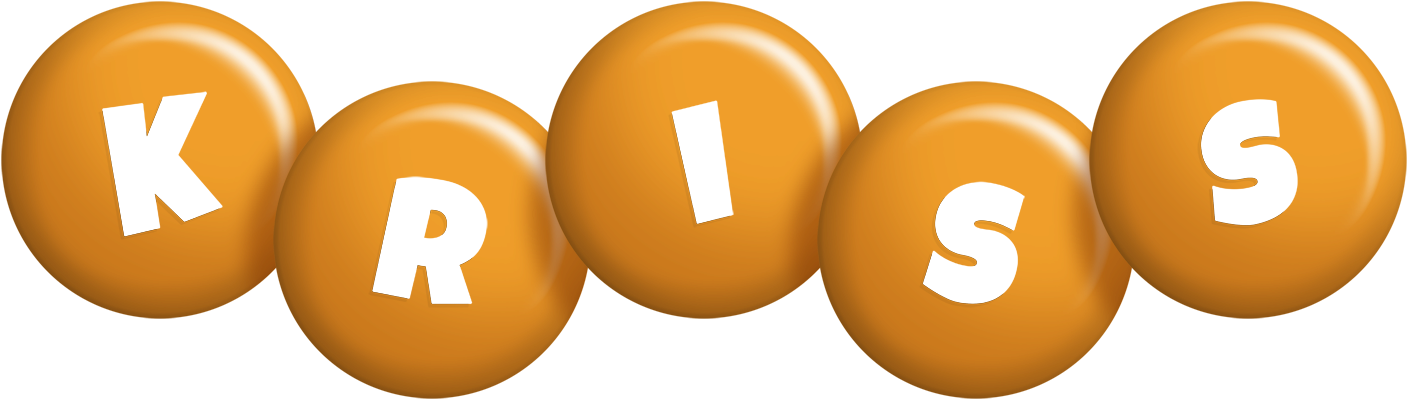 Kriss candy-orange logo