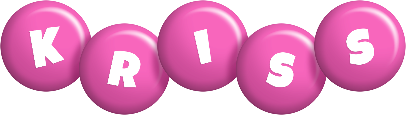 Kriss candy-pink logo