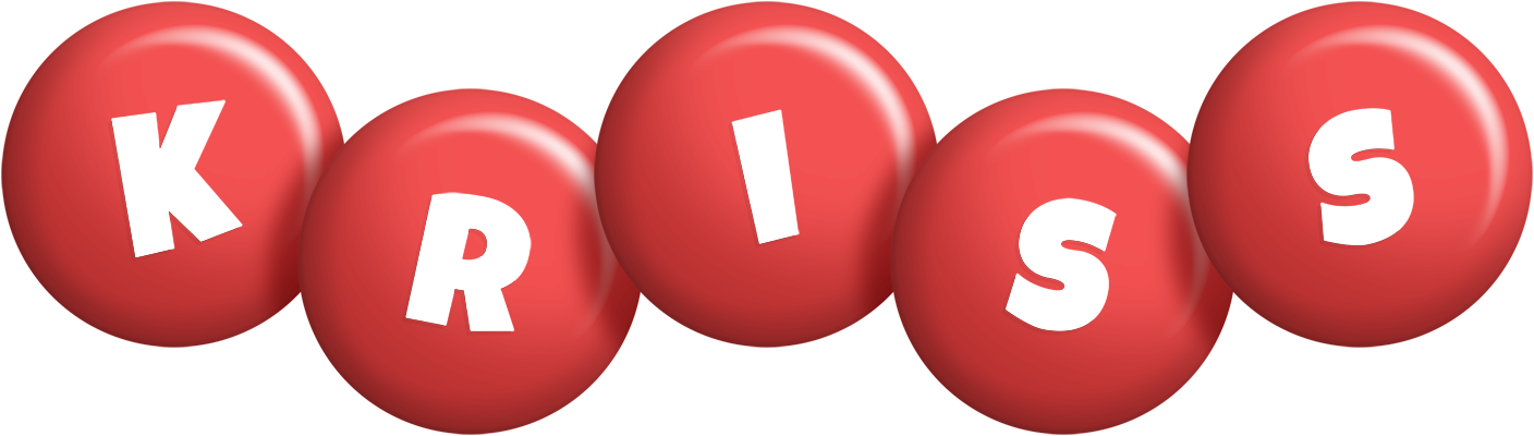 Kriss candy-red logo