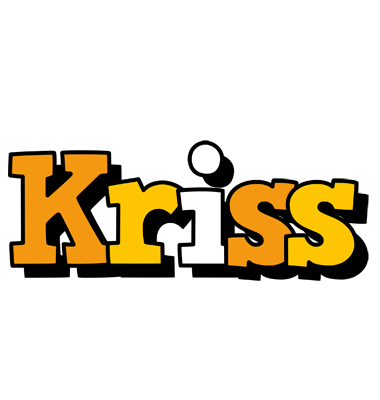 Kriss cartoon logo