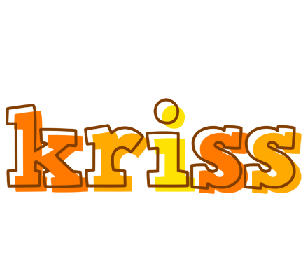 Kriss desert logo