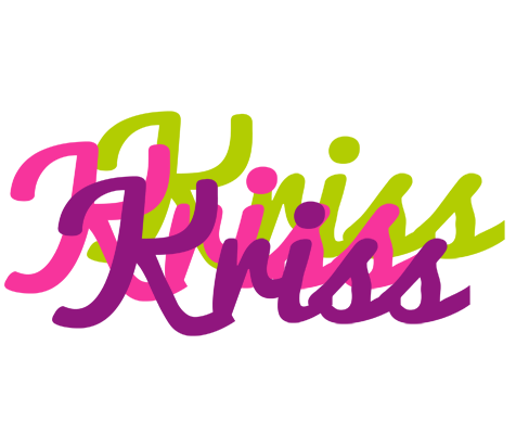 Kriss flowers logo
