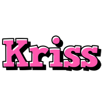 Kriss girlish logo