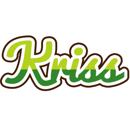 Kriss golfing logo
