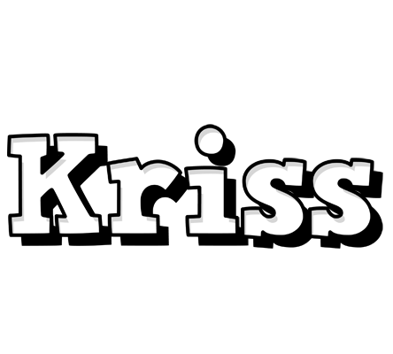 Kriss snowing logo
