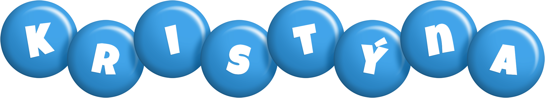 Kristýna candy-blue logo