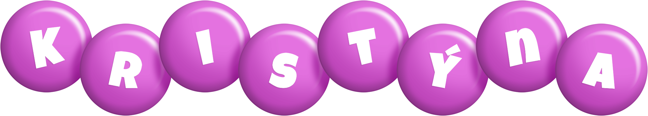 Kristýna candy-purple logo