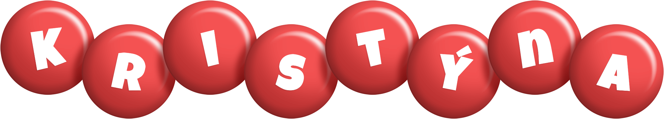 Kristýna candy-red logo