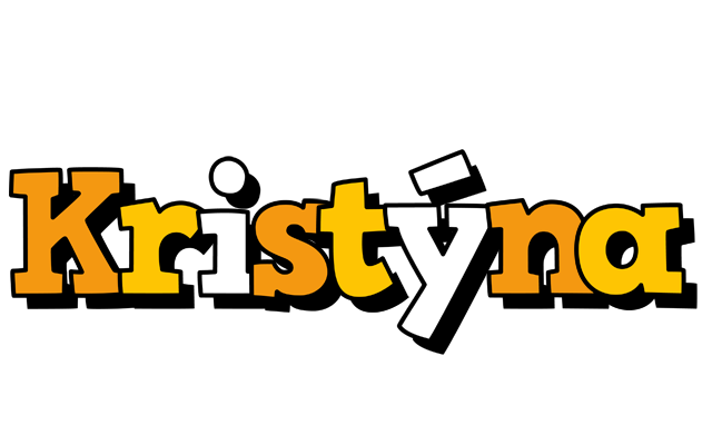 Kristýna cartoon logo