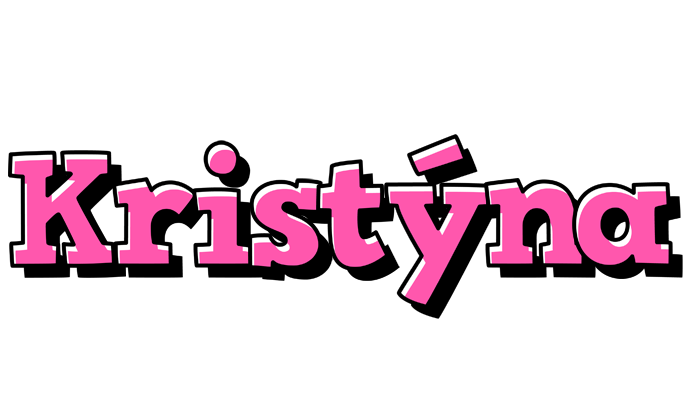 Kristýna girlish logo