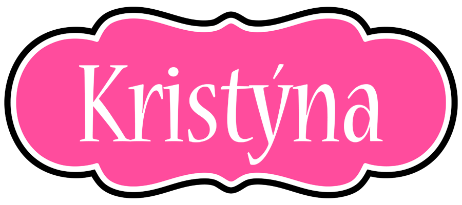 Kristýna invitation logo