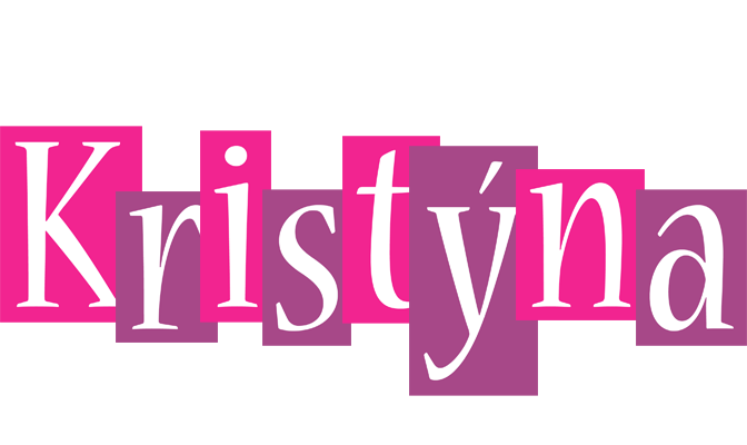 Kristýna whine logo
