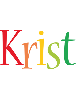 Krist birthday logo