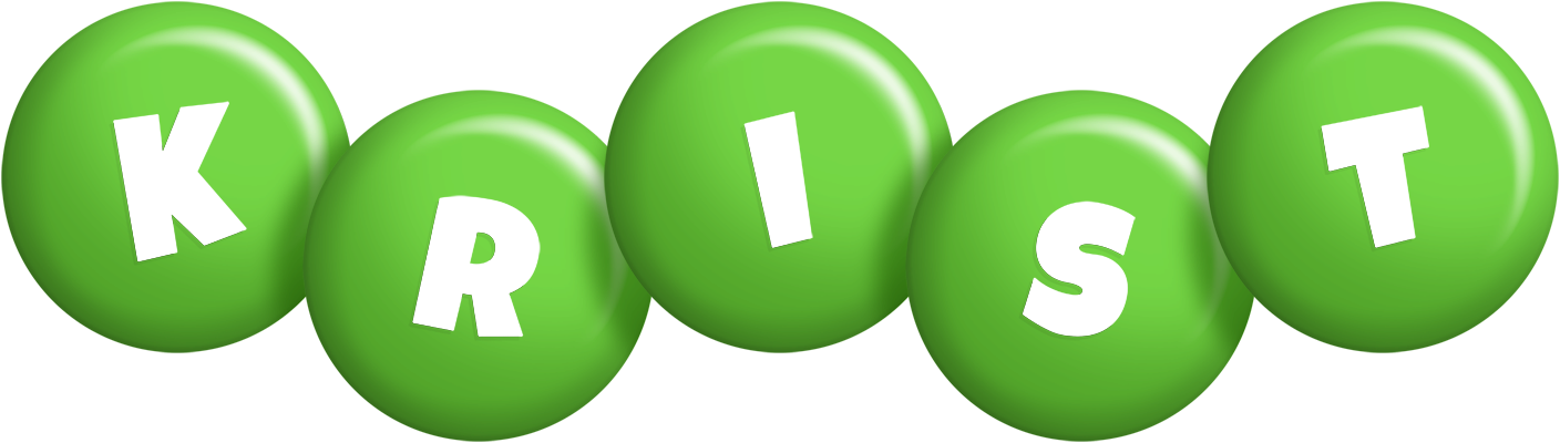 Krist candy-green logo