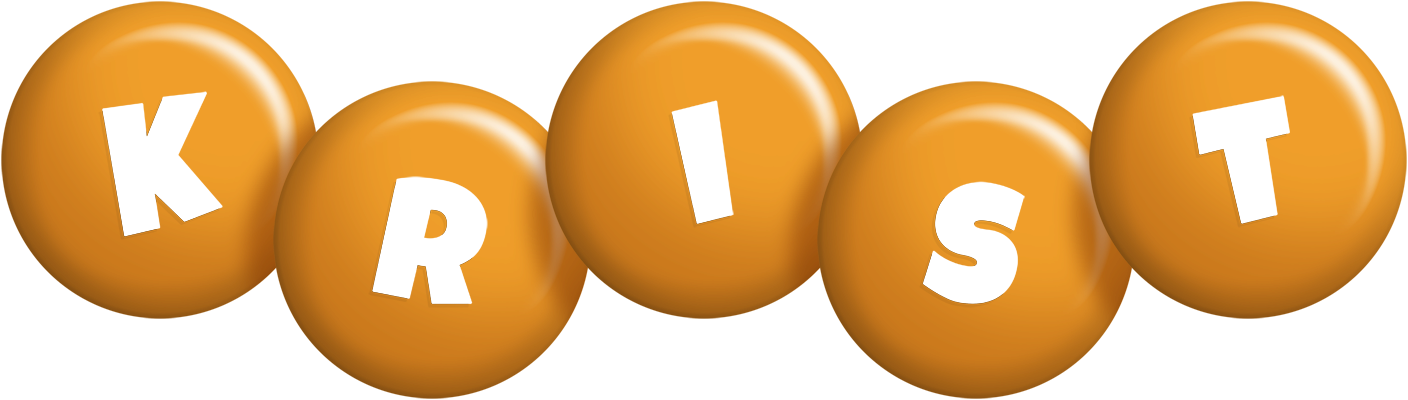 Krist candy-orange logo