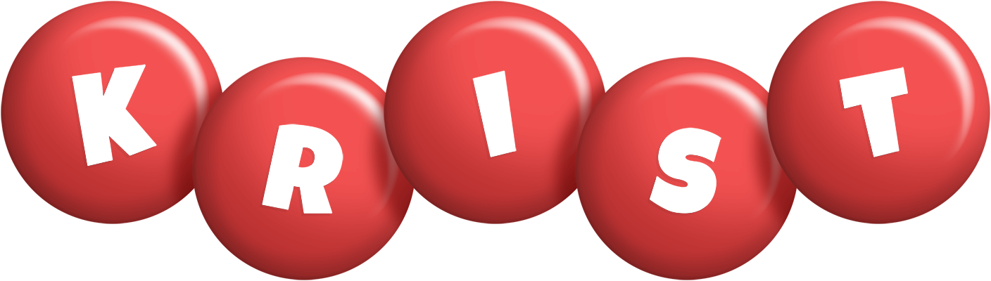 Krist candy-red logo