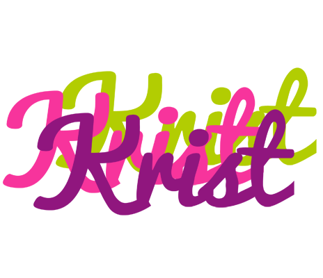 Krist flowers logo