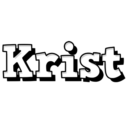 Krist snowing logo