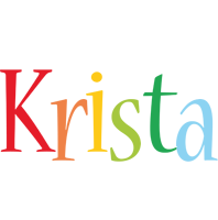 Krista birthday logo