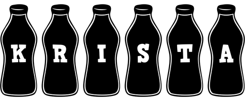 Krista bottle logo