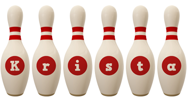 Krista bowling-pin logo