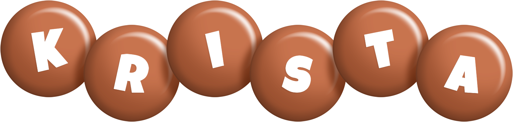 Krista candy-brown logo